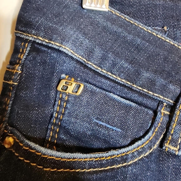 NWT Miss Sixty Soul Lowrise Darkwash Skinny Jeans Womens Size 24 - Picture 7 of 16